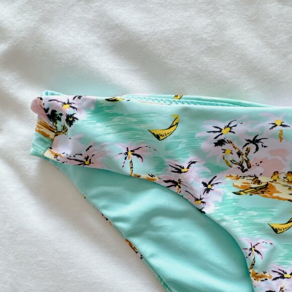 Skinny Dip Hawaii Full Bottoms large NWT women' swimsuit bikini bottoms - Picture 9 of 14